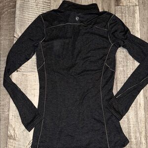 KUHL Women's Charcoal Long Sleeve Top- size S